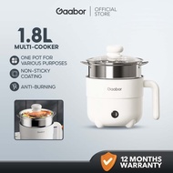 Gaabor Mini Multi Cooker Double Layer Rice Cooker with Steamer Non-Stick 1.5L 1.8L 2L