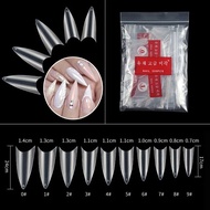 【Top-rated】 500pcs/pack Short Nails Full Cover Nail Tips Long Coffin Nail Half Cover False Nails Bal