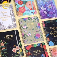 SUBEI1 2026 Planner, Agenda A5 Calendar 2026, Monthly Tabs Weekly and Monthly Jan.2026 - Dec.2026 Co