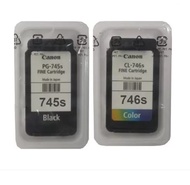 ตลับหมึก CANON 745S+745S แท้💯% (NOBOX) PG-745s CL-746s Original Ink Cartridge Valuable Pack Tri-Colo