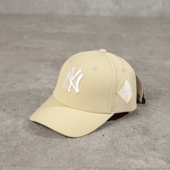 MLB NY YANKEES OUTLINE WHITE CREAM CAP 100% ORIGINAL - OS ADJUST