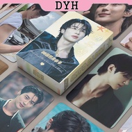 50pcs/box Byeon Woo-seok SOLO Laser Hologram Photocards Korean Actor Lomo Cards Loverly Runner Kpop 