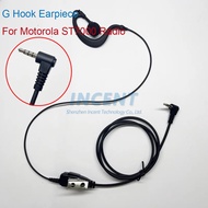 5pcs G Shape Headset with PTT Microphone for Motorola ST7000 Radio