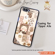Case Oppo A3shp Oppo A3s Casing Oppo A3s Motif ANIMEBEAR 02 Latest Casing Cool Cute Character Case C