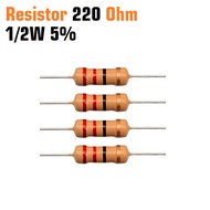 10PCS - Resistor 0.5Watt - 100R 100 200 200R 220R 220 330 330R 470R 470 680R 680 1K 4K7 4.7K 6K8 6.8