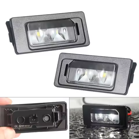 LED License Plate Light Lamp For Audi A1 A3 A4 A5 A6 A7 Q3 Q5 TT For VW Jetta Passat 2013 2014 4G094