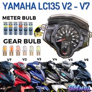YAMAHA LC135 V1 V2 V3 V4 V5 V6 V7 METER GEAR LED BULB Mentol Lampu Meter Gear Motor Moto T10 LC 135