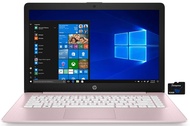 HP 2021 Stream 14 inch HD Laptop PC, Intel Celeron N4000, 4GB RAM, 64GB eMMC, WiFi, Bluetooth, Webca