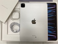 M2 iPad Pro 11吋 第4代 WiFi 128GB 銀色 宇宙超級無敵新淨 香港行貨 有Apple Care+保養到2025年7月20號 充電次數8 電池最大容量100% Box Set 不議價 可預約到門市睇機