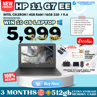 ORIGINAL!!! Hp Chromebook 11 G3 LAPTOP upgraded to WIN 10 I 3 MONTHS WARRANTY REFURBISHED