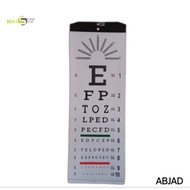 MATA Snellen chart eye test Snelen Chart Nearsightedness Test Tool Eye Examination Tool/