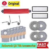 For Roborock QR 798 Accessories of Main Brush Filter Side Brushes Mop Dust Bag Robot Vacuum Cleaner 