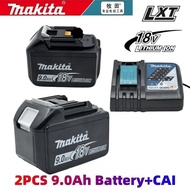 Makita 9Ah/6Ah/5Ah for Makita 18V Battery BL1830B BL1850B BL1850 BL1840 BL1860 BL1815 Replacement Li