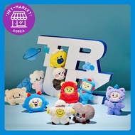 [Line Friends] ✨TRUZ Flat Fur Diamond Doll Stuffed Toy✨ Truz / Minini / Treasure / Treasure maker / Plush