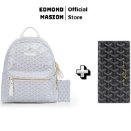 Combo Balo Ví Dài EDMOND MASION MONOGRAM tặng ví nhỏ và cardholder EDM size M/L