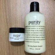 philosophy純淨清爽3合1洗面乳套裝purity made simple 3-in-1 for face and eyes set