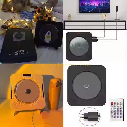 G8DB Wall Mounted Player Bluetooth-compatible Album Player Music English