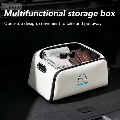 Car Trunk Storage Box Organizer Car Cargo Boot Tools Storage For Mazda 2 3 6 CX4 CX-5 CX-7 CX-9 CX-3