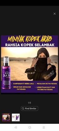 MINYAK KOPEK ARAB Unicorn Lady Besarkan Breast