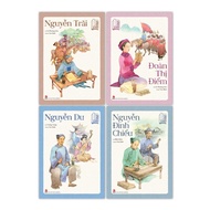 Book - Following Writers - Combo of 4 Books - Kim Dong Publishing House