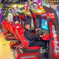 大型電子遊戲場娛樂設備遊戲廳遊戲機體感模擬駕駛投雙人賽車遊戲機