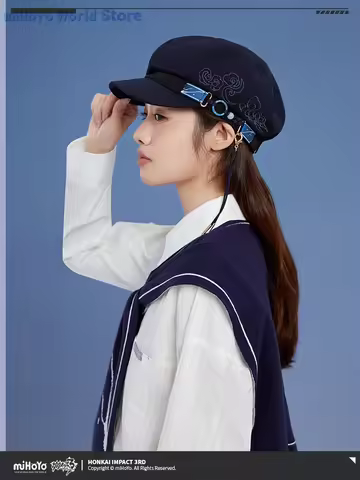 MiHoYo Official Genuine Honkai Impact 3 Li Sushang Hat Doujin Jade Knight Theme Series Octagon Hat C