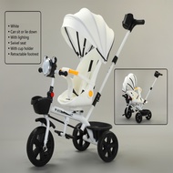 Sepeda roda tiga anak 1 tahun sepeda roda 3 bayi  tricycle  anak sepeda anak roda 3 stroller