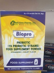 LY Biopro 19 Probiotic S Food Supplement Strawberry- Flavor Box Ng 30'S