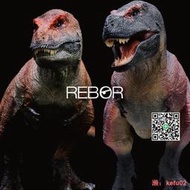 【現貨】【店長】REBOR科學暴龍霸王龍侏羅紀PVC恐龍模型玩具收藏擺件