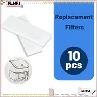 ALMA 10 PCS Air Fryer Replacement Filters Kitchen Tools for 6QT Instant Vortex Plus ClearCook Accessories for Instant Vortex6QT