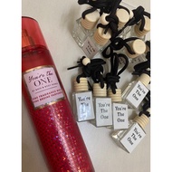 PERFUME CAR BY BBW YOURE THE ONE