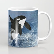 Orca Killer Whale Motif Mug