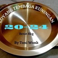 Loyang martabak manis 20 24 bahan kuningan