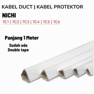 NICHI Cable Protector TC1 TC2 TC3 TC4 TC5 TC6 Cable Ducting / Protector Plus Double Tape 100Cm