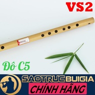 Sáo trúc Đô (C5) VS2 - Sáo trúc Bùi Gia - Dòng cao cấp quy chuẩn - Tặng sách học sáo