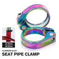 DUNCAN Seat Post Clip Bike Accessories MTB Bike Seat Post Clamp Bike Saddle Aluminum Alloy Bicycle S