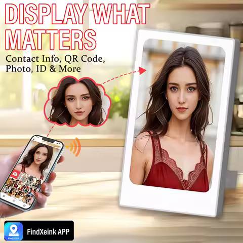 4-inch HD IPS Screen Digital Photo Frame Bluetooth Electronic Album Wall-Mounted Magnetic E-Ink Scre