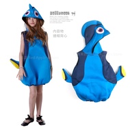 A3-27 Halloween Costumes.party.christmas.graduation Ceremony Cute Ocean Miss Dolly Fish Costume (4-6