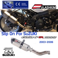 Slip On For Suzuki GSXR1000 GSX R1000 GSXR 1000 2003-2006 Motorcycle Full System Exhaust Escape Muff