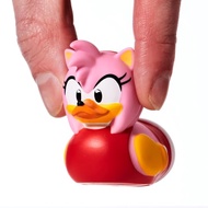 TUBBZ Mini Amy Rose Collectible Vinyl Rubber Duck Figure - Official Sonic The Hedgehog Merchandise -