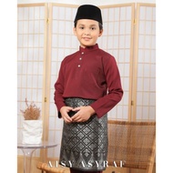 Aisy ASYRAF Baju Melayu Sogann Kids Sedondon Father Son