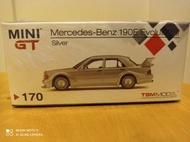 Mini GT 170 Mercedes-Benz 190E 2.5-16 Evolution II DTM Silver