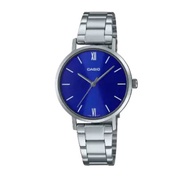 [Powermatic] Casio LTP-VT02D-2A Blue Dial Stainless Steel Women's Analog Watch