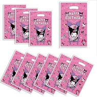 30pcs Kuromi Friends Birthday Plastic Loot Bags Birthday Party Decoration
