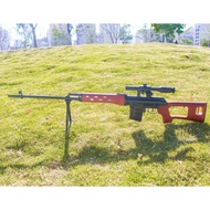 Large children's simulation electric toy gun SVD sniper rifle plastic toy gun acousto-optic sound ef