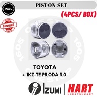 TOYOTA 1KZ 1KZ-TE PRADO 3.0 JAPAN HART/ IZUMI PISTON / RIK PISTON RING SET STD STANDARD (4PCS)