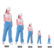 [szlztmy2mg] Miniature Girl Figures Model Painted Miniature People Diorama Female Figure for Diorama