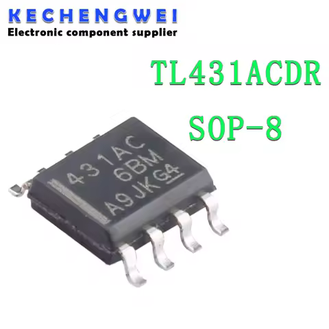 10PCS TL431ACDR SOP8 TL431AC SOP 431AC SMD TL431 SOP-8 TL431ACDT new and original IC