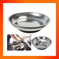 NIETZ ROUND MAGNETIC TRAY 6” TOUGH STAINLESS STEEL RECTANGULAR MAGNETIC TRAY 12" l TALAM l 托盘