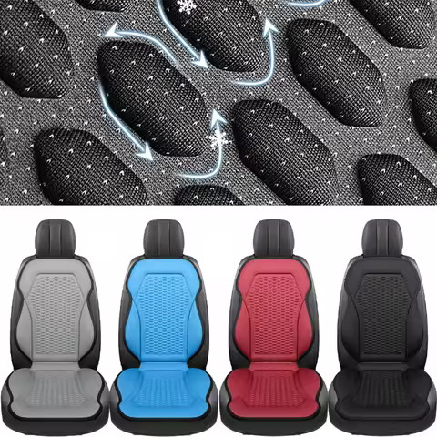 Anti-Slip Waist Cushion Universal Car Seat Covers For MG MG4 MG6 MG5 ZS HS EV MULAN Durable Luxury A
